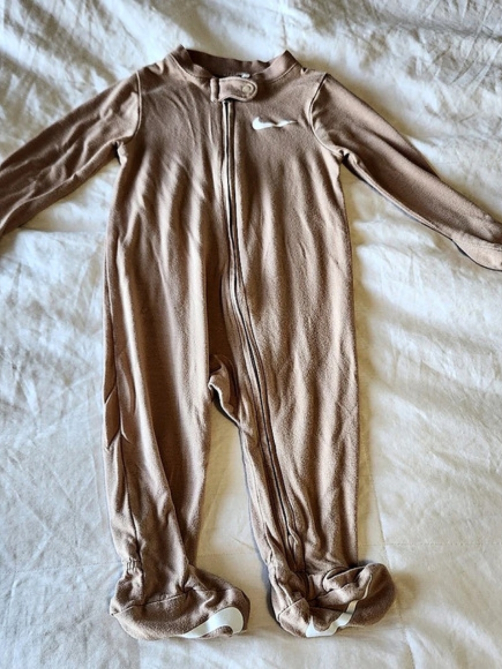 Nike Baby 6M Brown Footie
